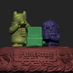 Adventure Time winter 3d model