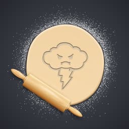 Cloud Cookie Cutter, Biscuit Cutter 3d model