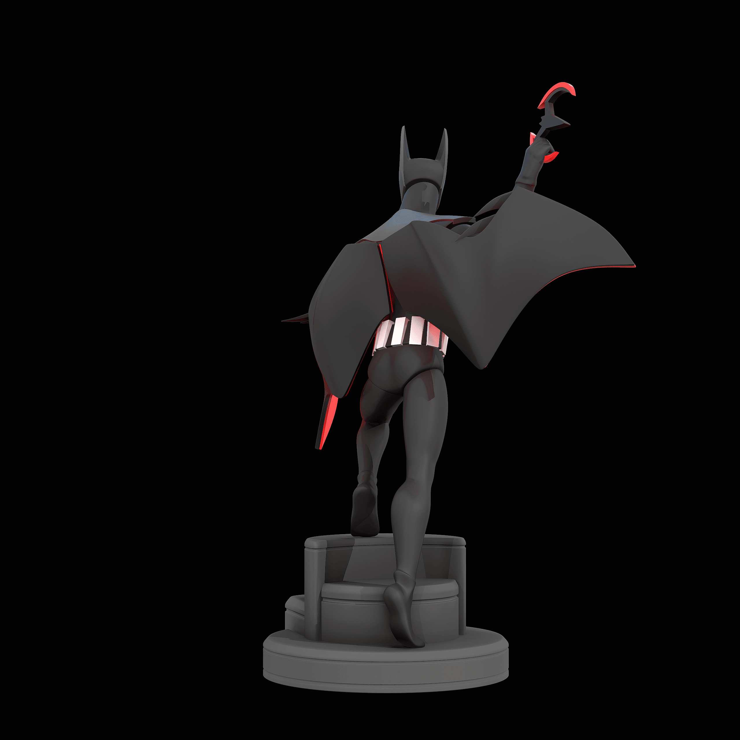 Batman Beyond Statue 3d model