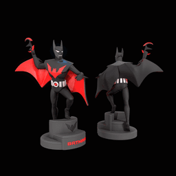 Batman Beyond Statue 3d model
