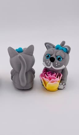 Mother's Day Roseables Cat 3d model