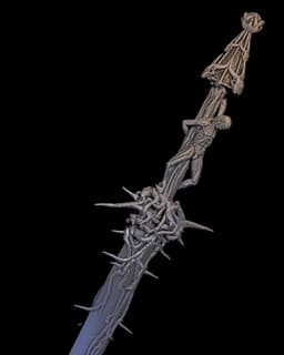 Mea Culpa sword - Blasphemous 3d model
