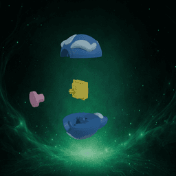 GecquaBall Fidget Clicker 3d model