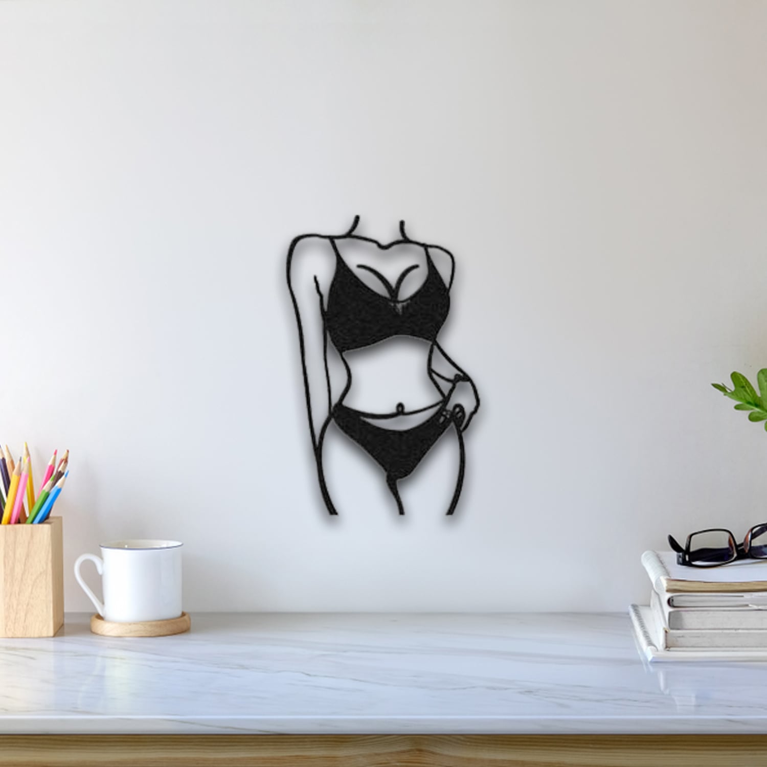 Sexy Body Wall Art 3d model