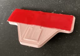 Simple Adhesive Wall Hook 3d model