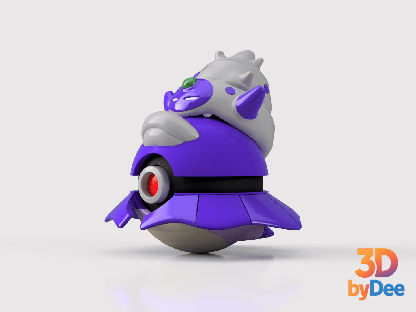 Slowking Galarian Poke Ball 3d model