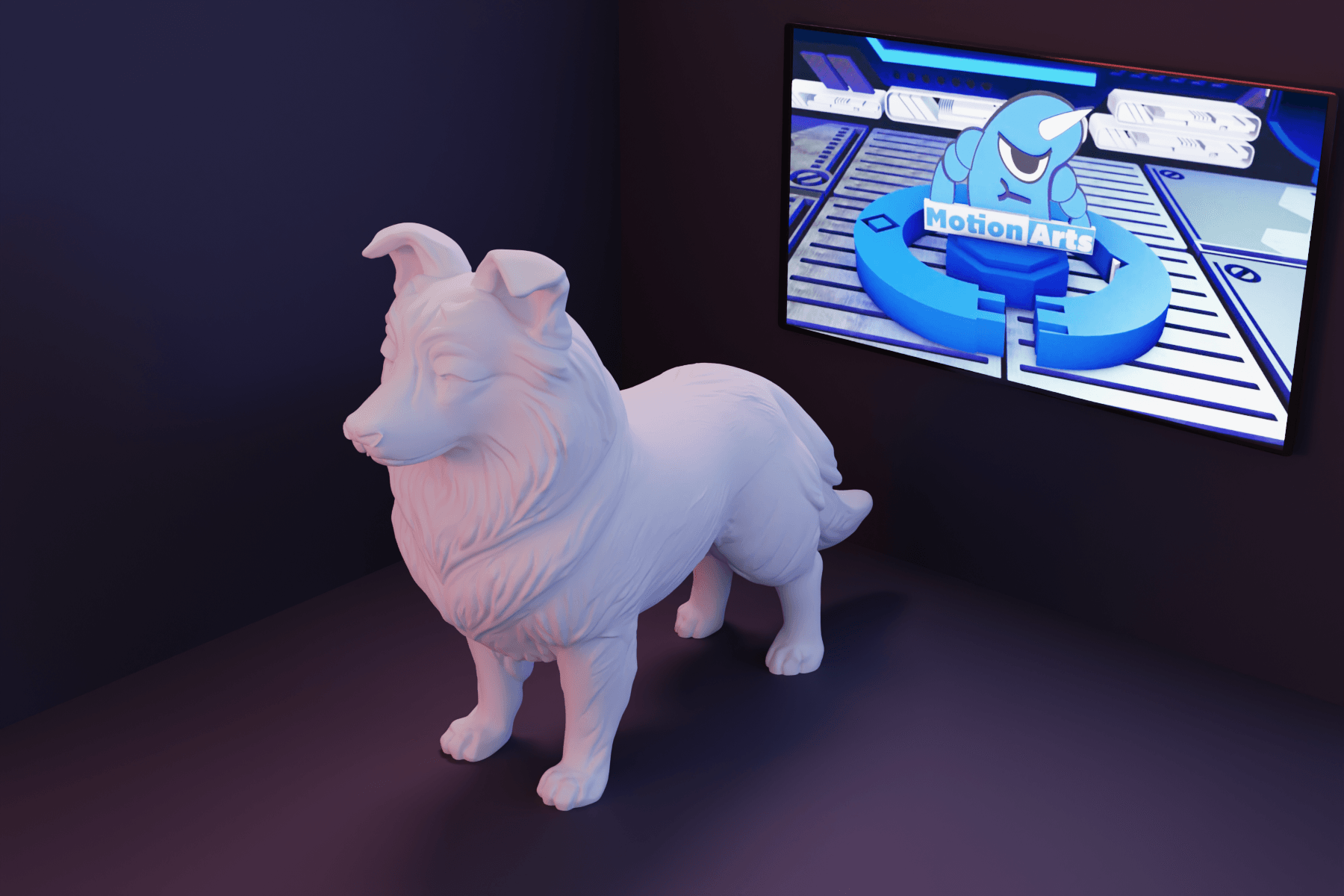 Border Collie.stl 3d model