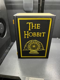 Beautiful book print! Can't wait to fill it with a new Hobbit commander deck 3d model