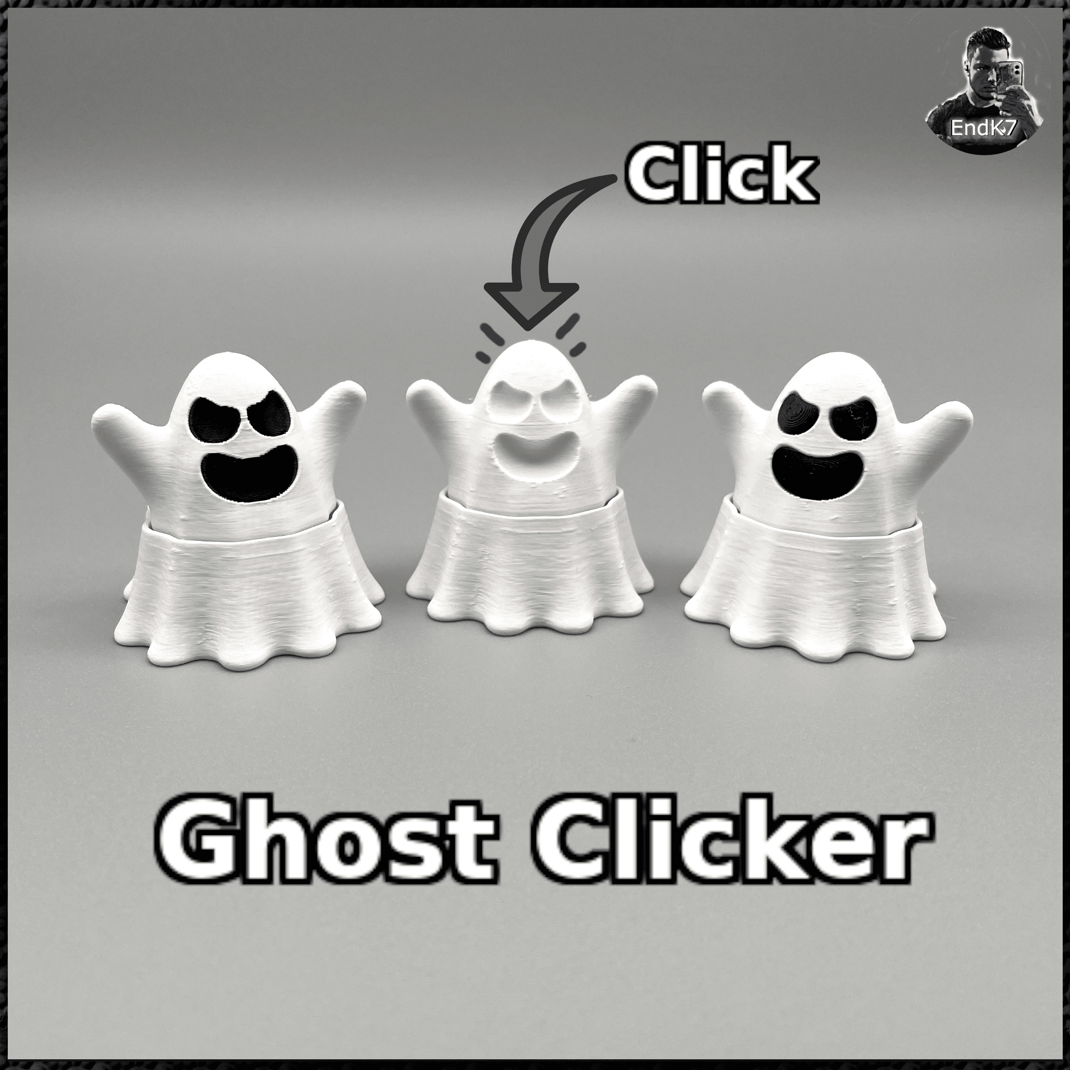 Ghost Clicker 3d model