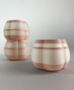 Bloom Tealight Lantern Cherry Blossoms Collection Printable Objects 3d model