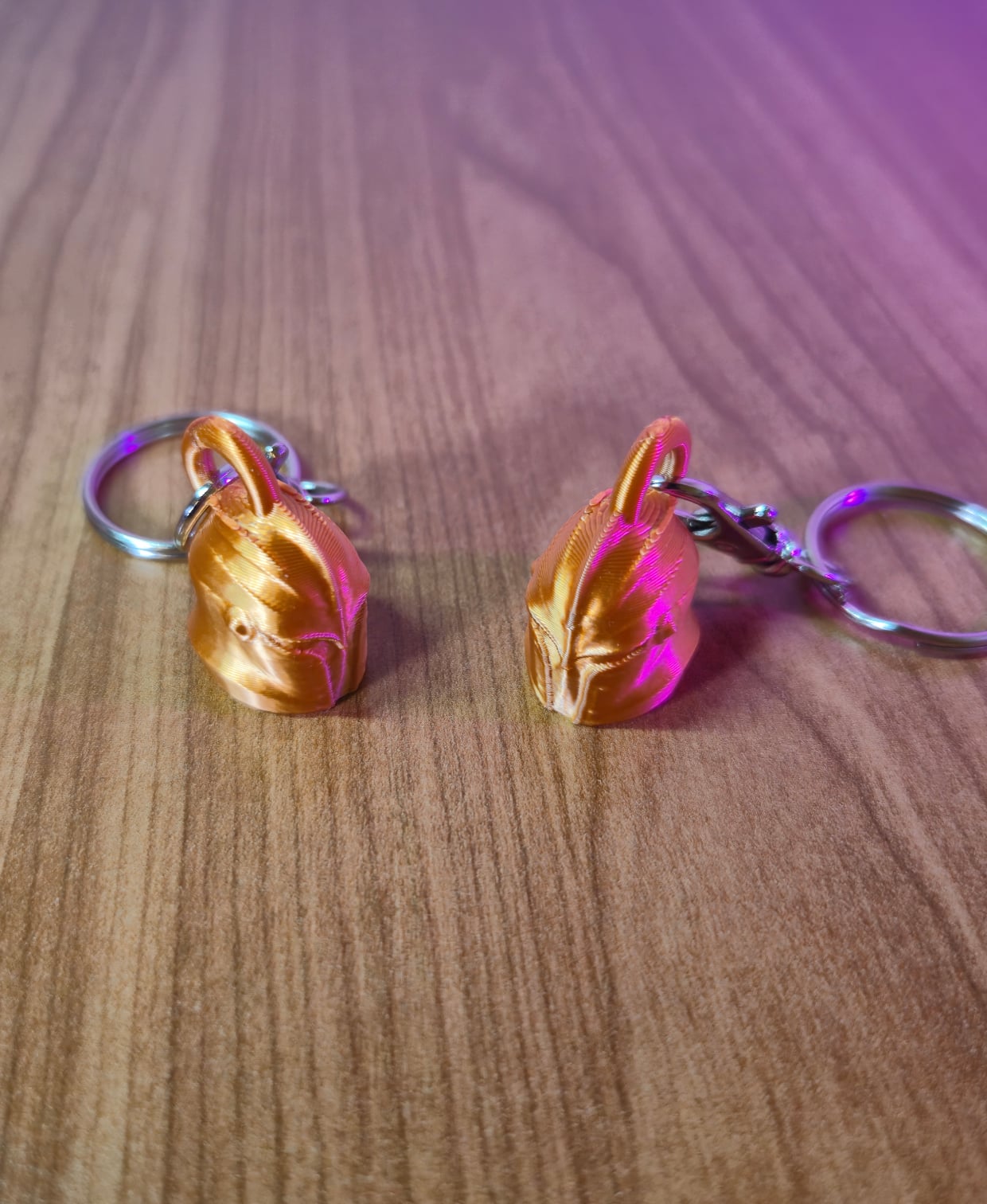 Warrior Helmet Keychain 3d model