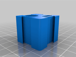 Modular Table Corner Tool Shelf 3d model