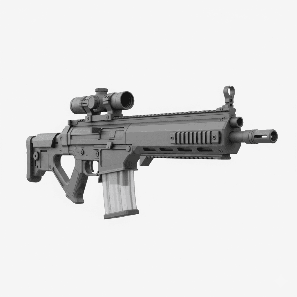 Gun VHS 2 Hellion Bullpup Rifle 3d model