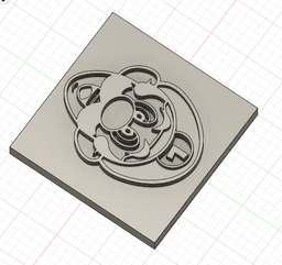 Plaque tête Luigi 3d model