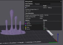 Dripping Puddle Decoration - No Supports Required 3d model