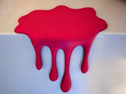 Dripping Puddle Decoration - No Supports Required 3d model