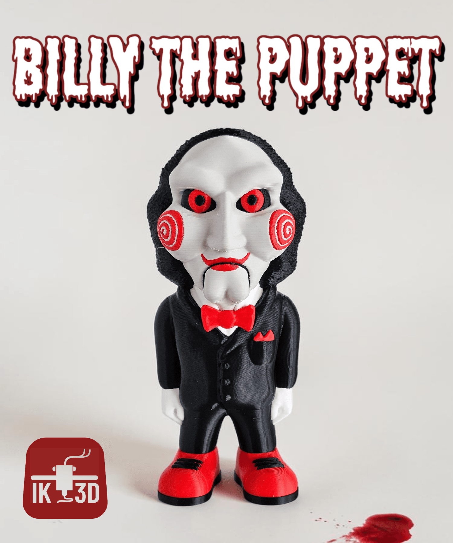 Billy The Puppet / Horror Mini / 3MF Included 3d model