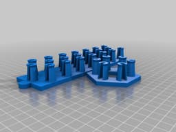 loomboard set for rubberband 3d model