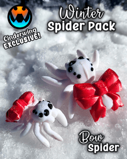 Tiny Bow Spider 3d model
