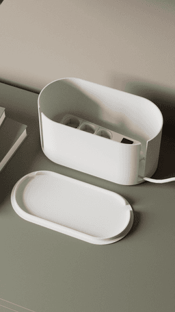 Cable Management Box - Cable Storage Collection 3d model