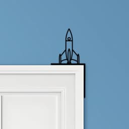 Rocket Door Corner Decor 3d model
