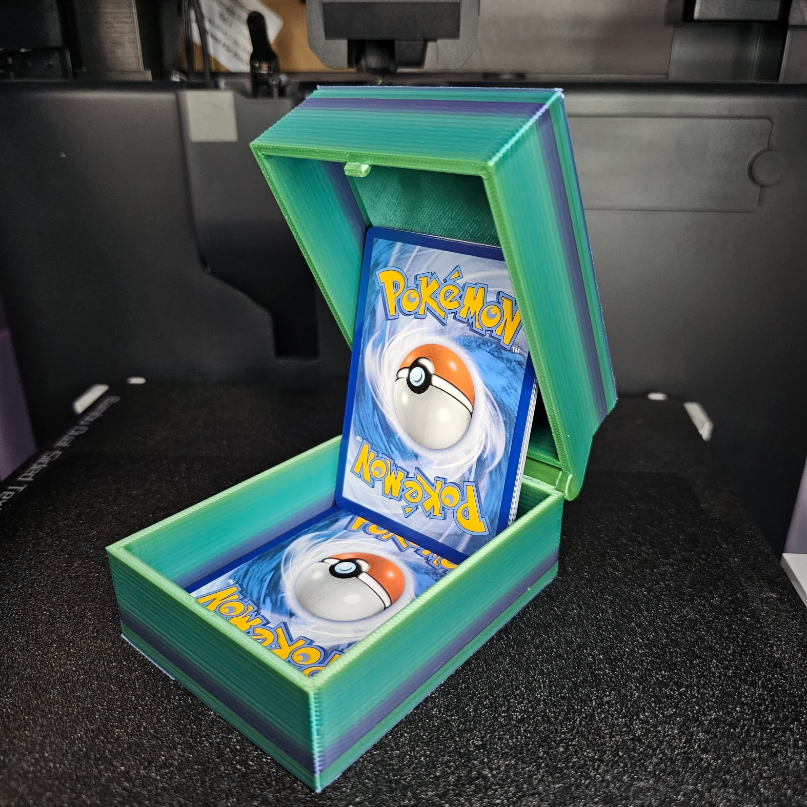 Pokémon Card Box - Snap Fit Box 3d model
