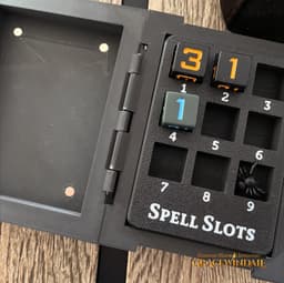 Dice Case & Spell Slot Tracker 3d model