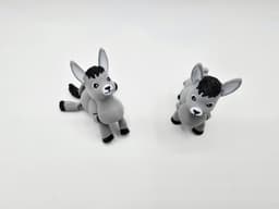 Cute Flexi Donkey Pocket Pet 3d model