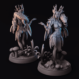Swamp Queen | Wetland Druid 3d model