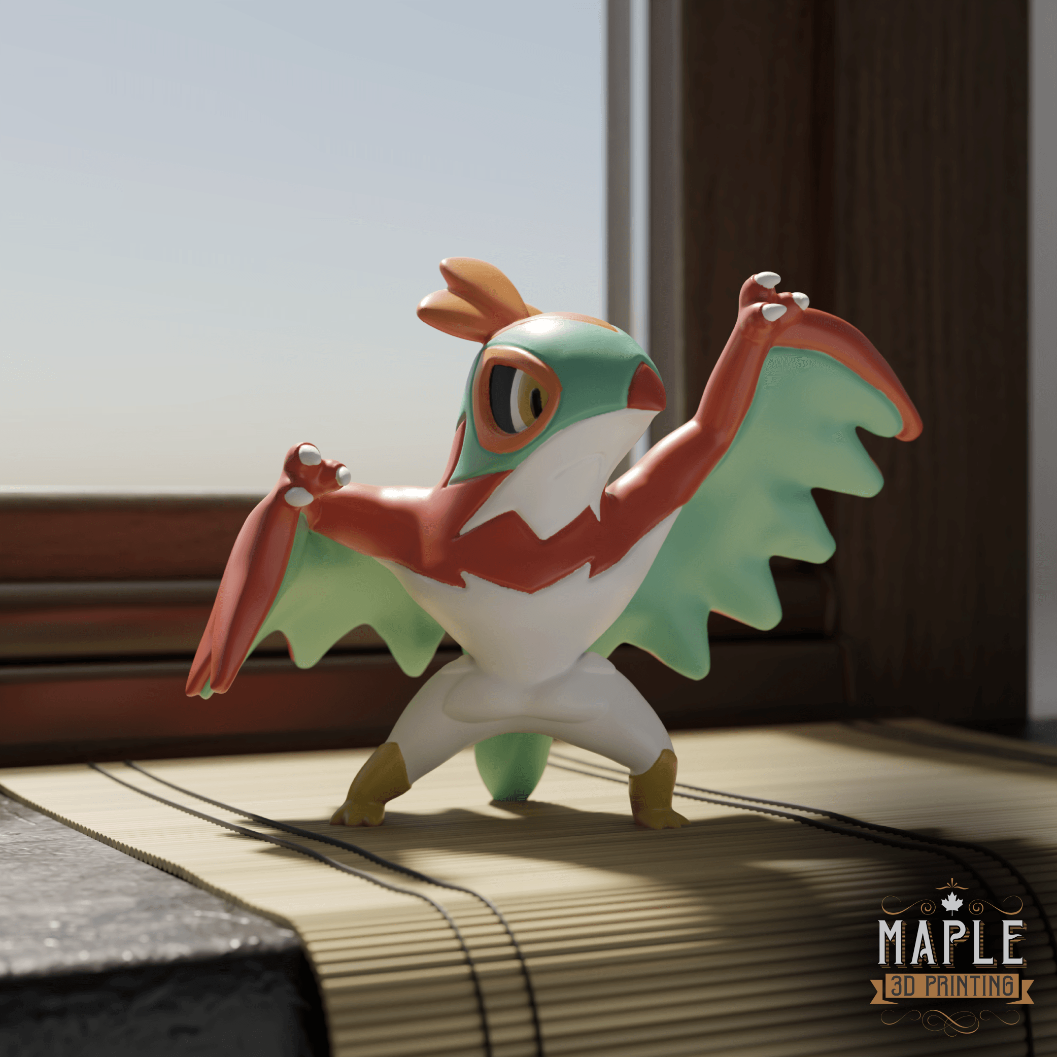 701. Hawlucha - Basic & Ornamental - Pokemon 3d model