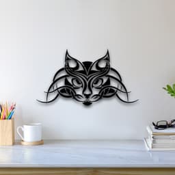 Cat Wall Art 3d model