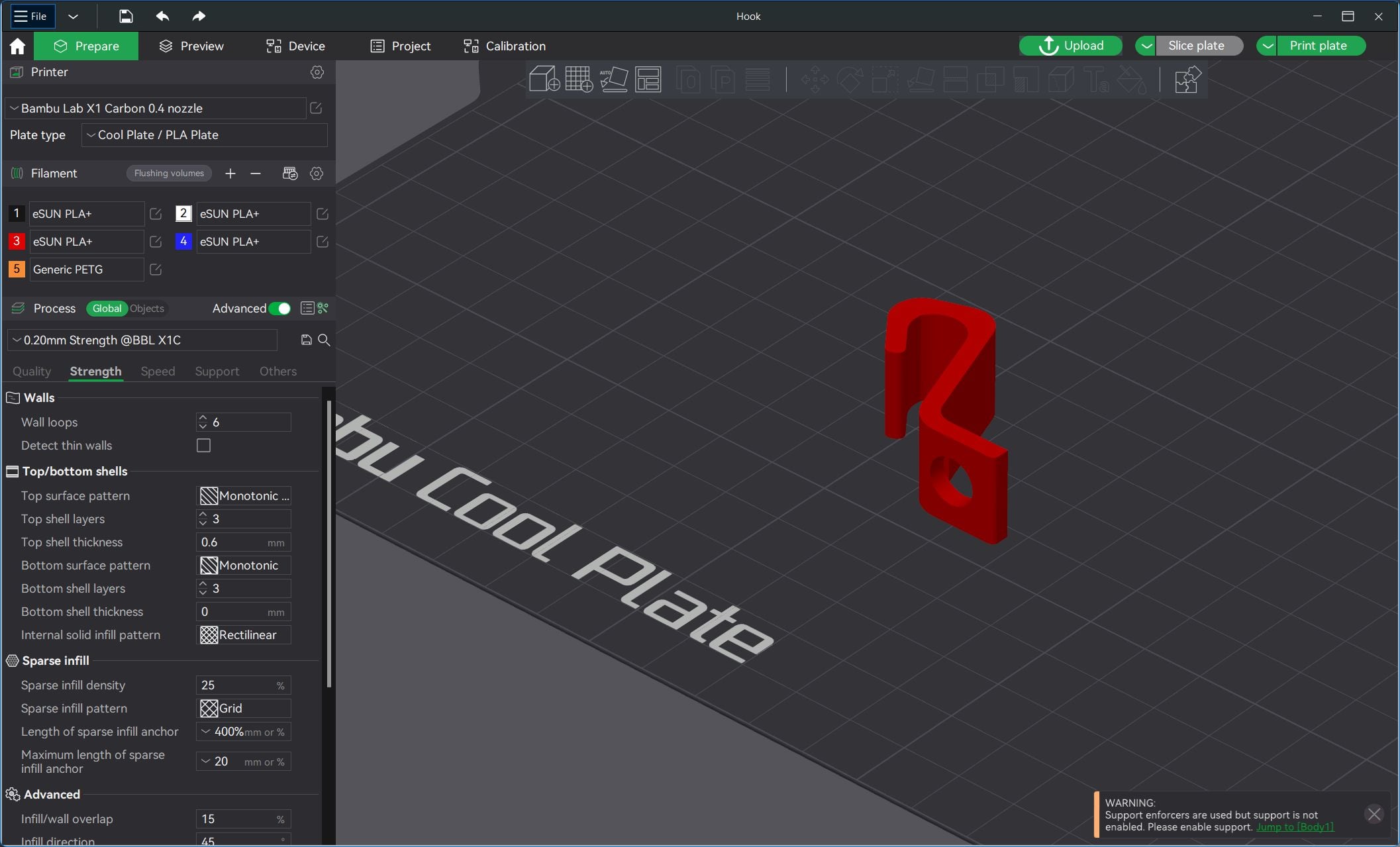 Hangar Sub Hook 3d model