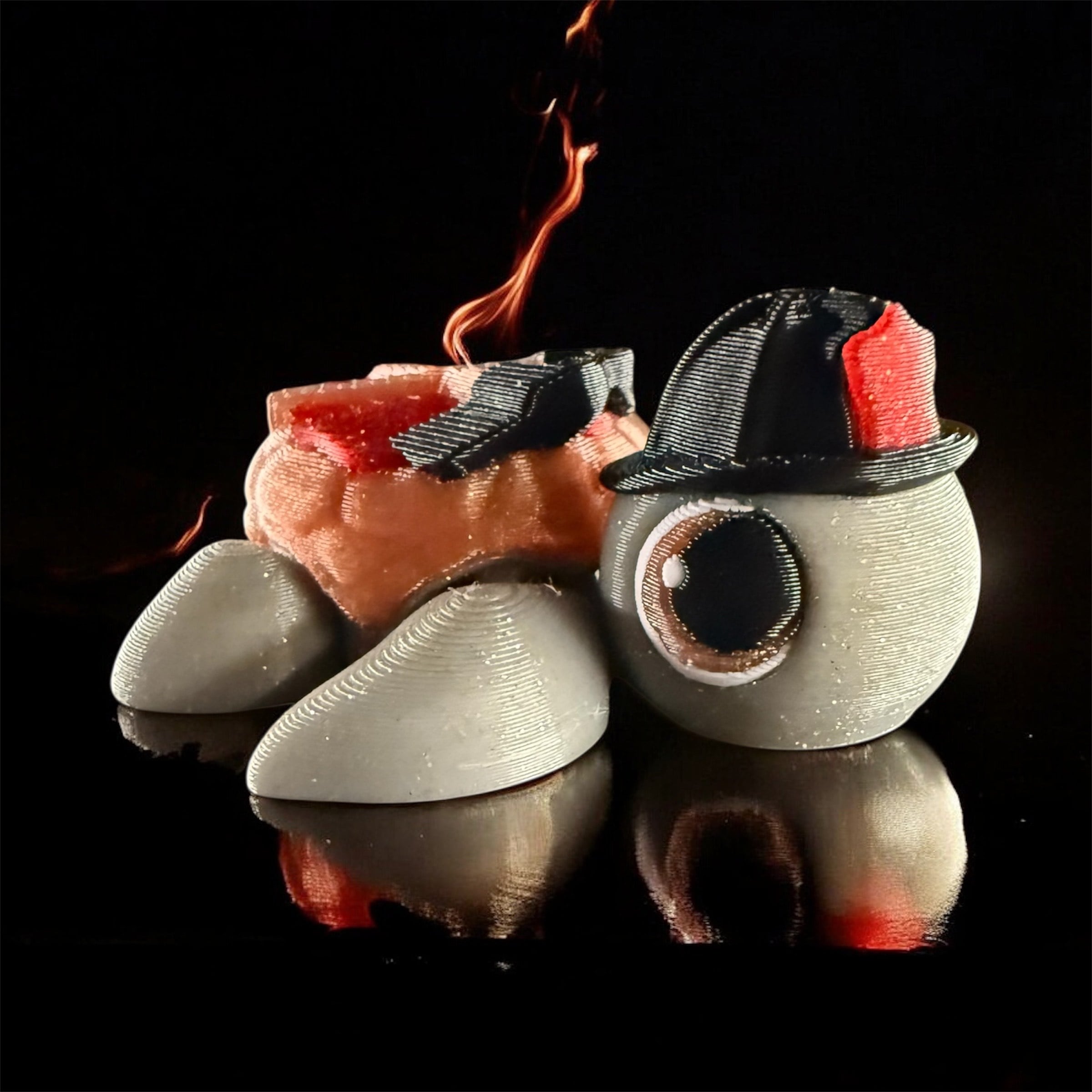 Fire Fighter Baby Turtle 3d model