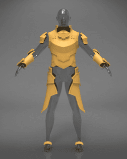 Kirito’s Armor - Integrity Knight 3d model