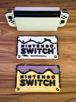 Cartoon Cake Switch Faceplate 3d model