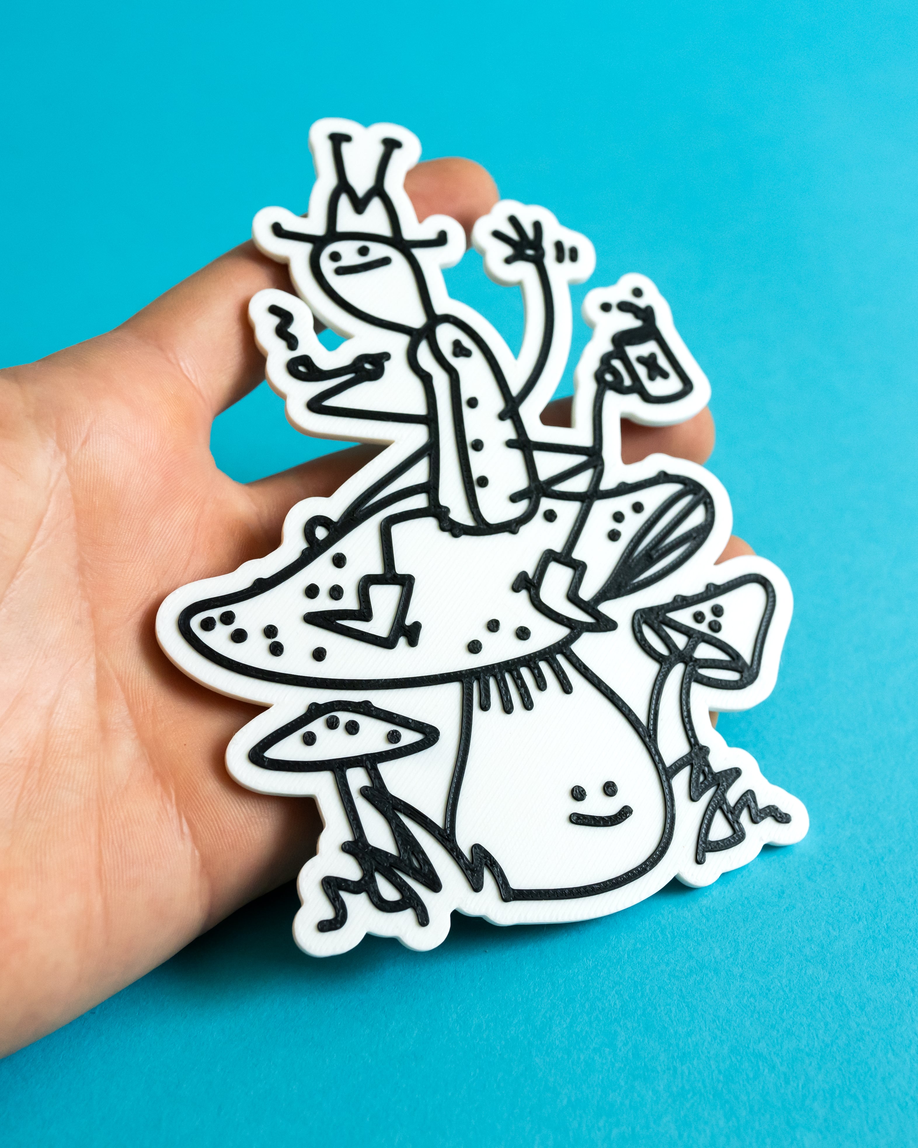 Toodstoop Tommy // Rejected Animals Decal 3d model