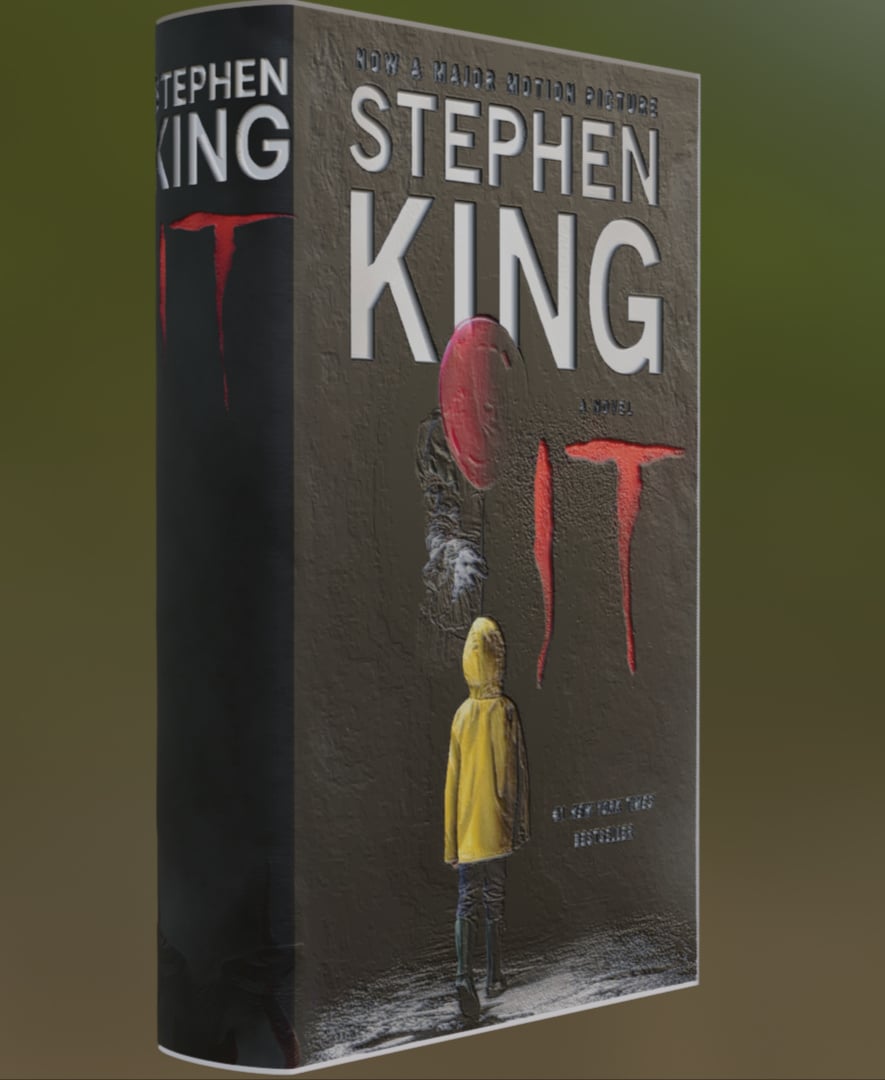 IT - Book Litho 3d model