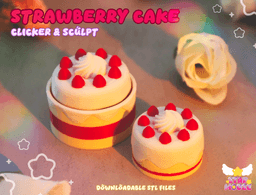 Strawberry Cake Clicker 3d model