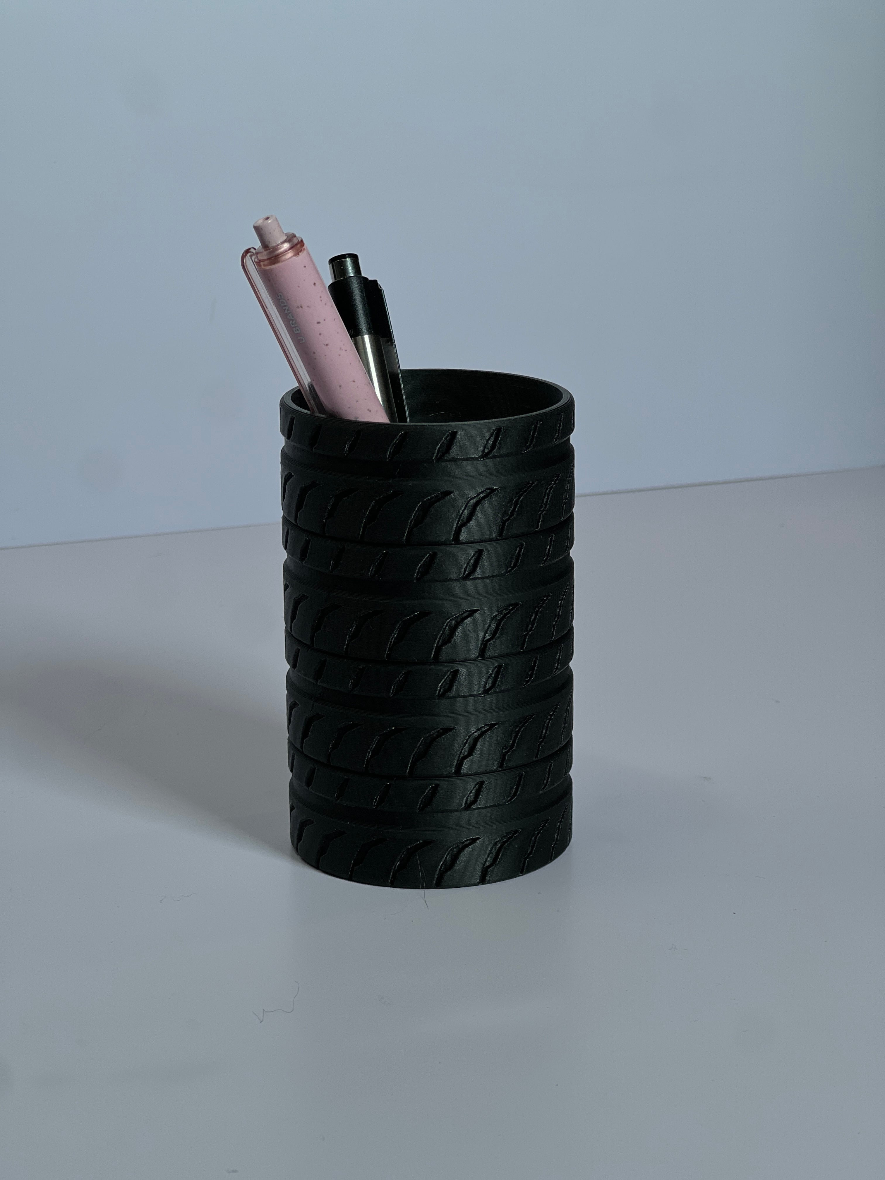Racing Tire Pen Holder 3d model
