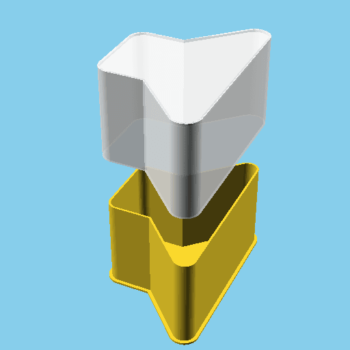 Speaker, nestable box (v1) 3d model