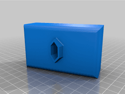 Retro style business card holder 3d model