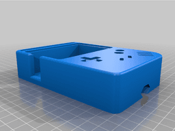 Retro style business card holder 3d model