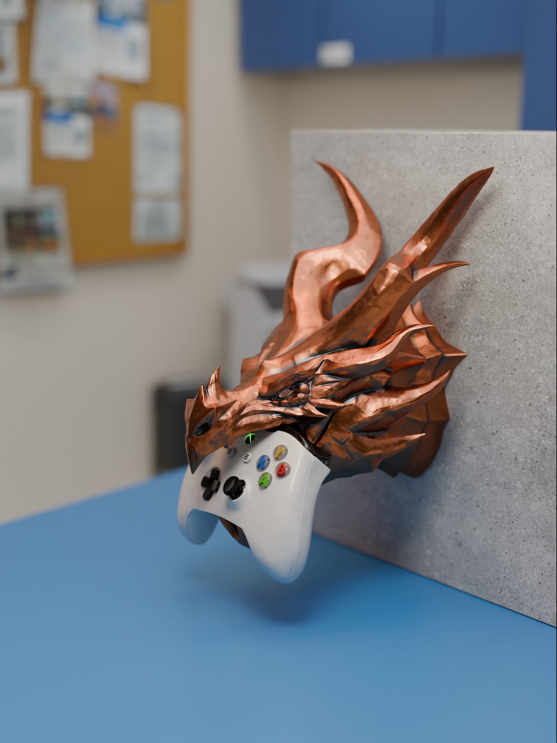 Stone Dragon Controller Stand 3d model