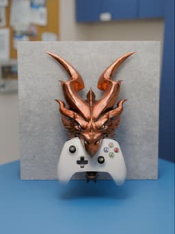 Stone Dragon Controller Stand 3d model
