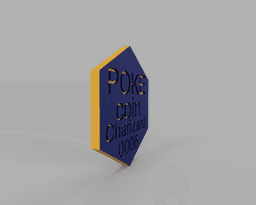 Charizard Pokemon PokeCoin 3mf 3d model
