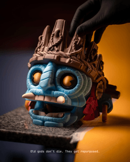Aztec Planter 3d model