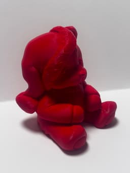 Christmas bear 3d model