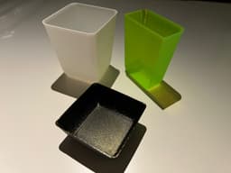 Stackable vase mode cups for sorting and storage 3d model