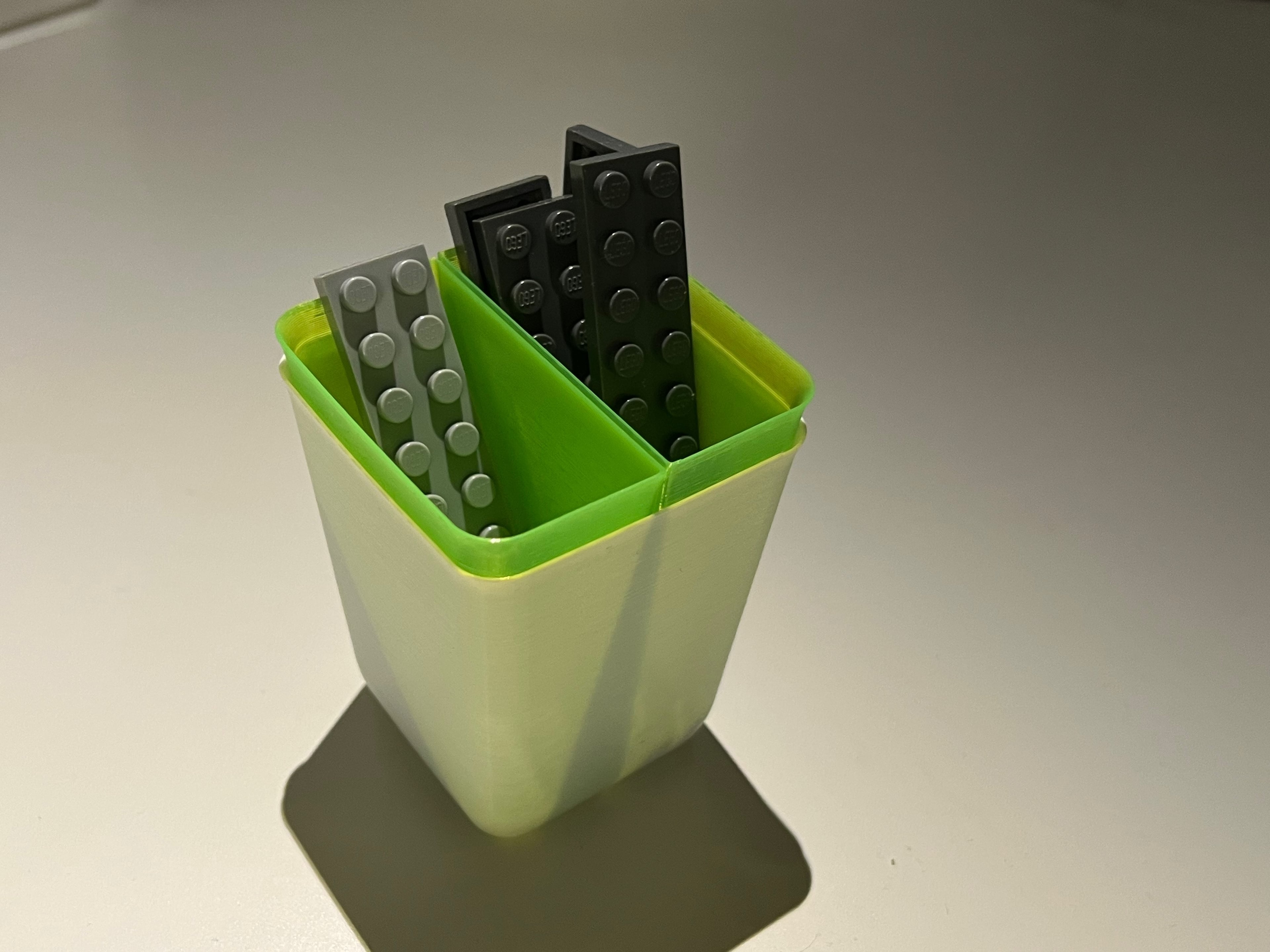 Stackable vase mode cups for sorting and storage 3d model