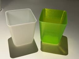 Stackable vase mode cups for sorting and storage 3d model